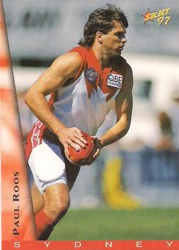 1997 Select AFL Ultimate Series #25 Paul Roos Front
